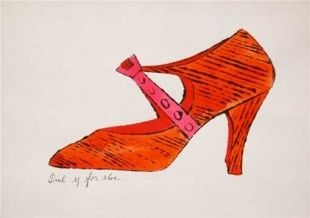 Литография Warhol - Dial M for Shoes