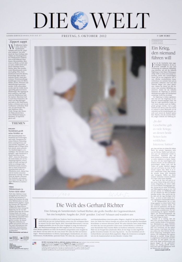 Цифровой Эстамп Richter - Die Welt (The World)