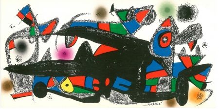 Литография Miró - Dinamarca