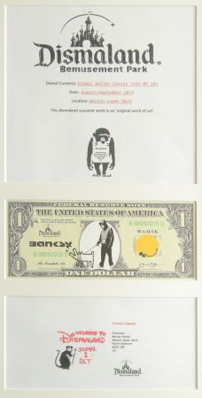Сериграфия Banksy - DISMAL DOLLAR