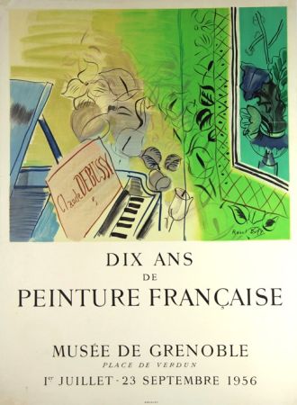 Литография Dufy - Dix Ans de Peinture Française  Musée de Granoble