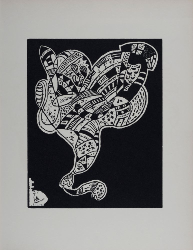 Гравюра На Дереве Kandinsky (After) - Dix Origin, 1974