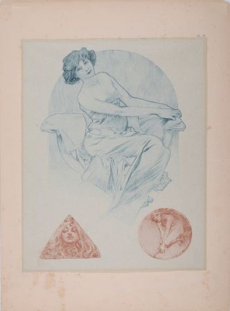 Литография Mucha - Documents Décoratifs, 1902 - PLATE 15
