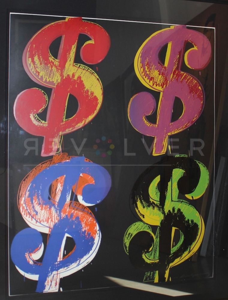 Сериграфия Warhol - Dollar Sign, 4 (FS II.282)