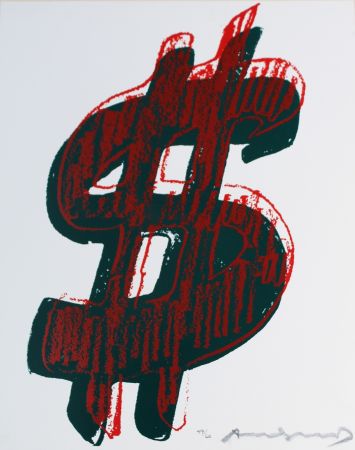 Сериграфия Warhol - Dollar Sign (FS II.278)