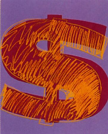 Сериграфия Warhol -  Dollar Sign (FS II.280)