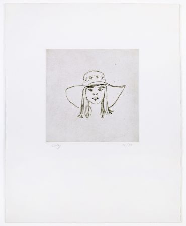 Офорт Kitaj - Dominie in Catalonia