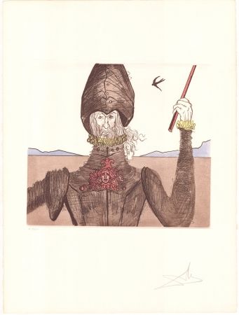Гравюра Dali - Don Quijote 