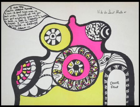 Сериграфия De Saint Phalle - Door Deur, 1969