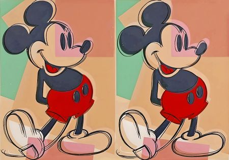 Сериграфия Warhol - Double Mickey Mouse (FS II.269)