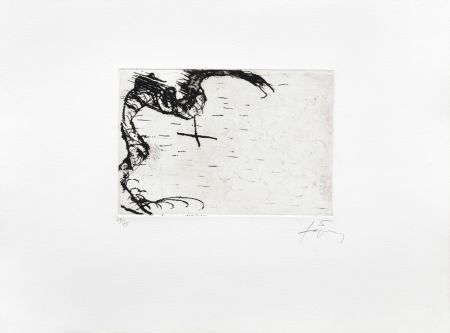 Гравюра Tàpies - Dragon 