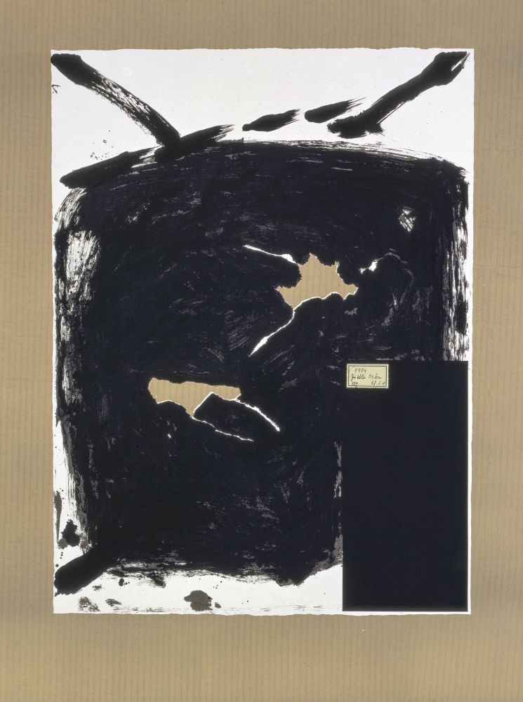 Литография Tàpies - Déchirure 