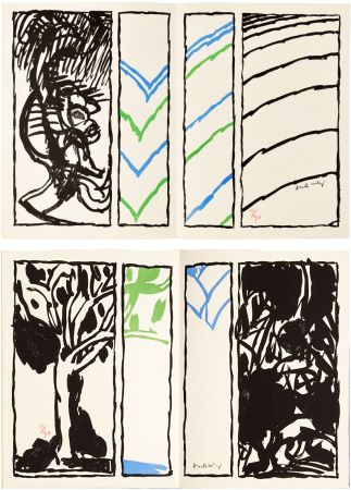 Иллюстрированная Книга Alechinsky - E.-M. Cioran : ‎VACILLATIONS‎. Avec 32 lithographies originales. 1 des 30 AVEC SUITE AQUARELLÉE SIGNÉE (1979)