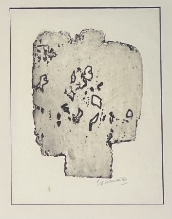 Нет Никаких Технических Corneille - Eau-forte Signes dans la pierre, 1953. Exemplaire d'artiste EA Atelier STANLEY WILLIAM HAYTER