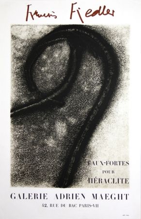 Литография Fiedler - Eaux Fortes pour Héraclite Galerie Maeght