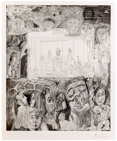 Гравюра Picasso -  Ecce Homo, d'Après 