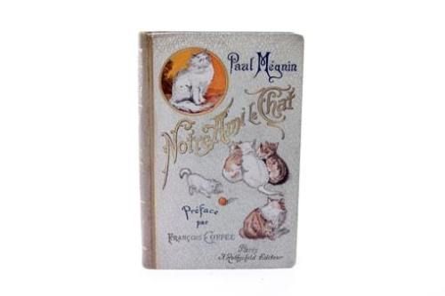 Иллюстрированная Книга Manet - Edouard Manet/ Paul Mégnin. Notre ami le chat. 1899.