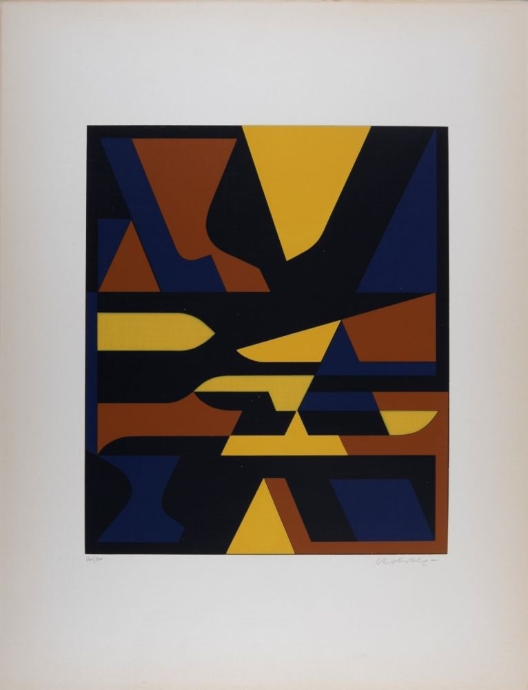 Сериграфия Vasarely - El Alto Valle