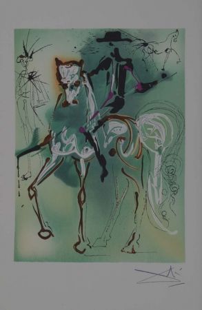 Литография Dali - El caballo del picador