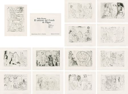 Иллюстрированная Книга Picasso - El entierro del Conde de Orgaz