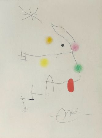 Офорт И Аквитанта Miró - El Inocente 