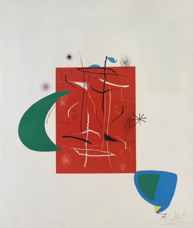 Офорт Miró - El Pi De Formentor 