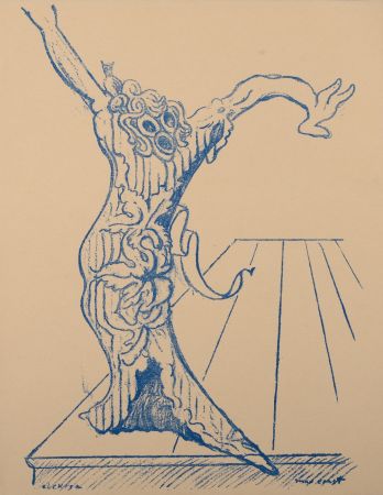 Литография Ernst - Electra, 1959