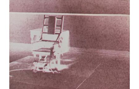 Сериграфия Warhol - Electric Chair II.78