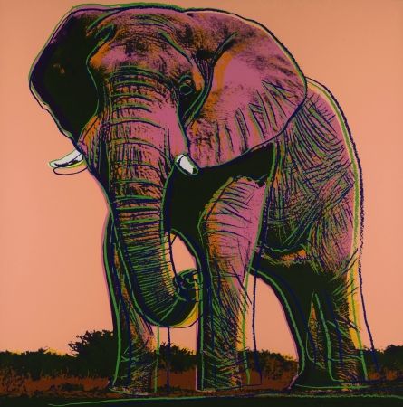 Сериграфия Warhol - Elephant 