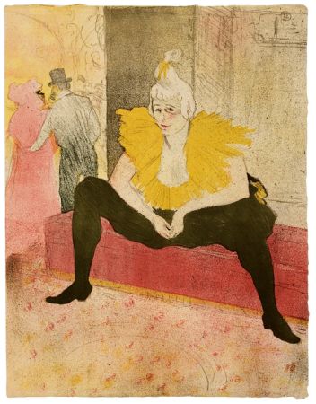 Литография Toulouse-Lautrec - Elles