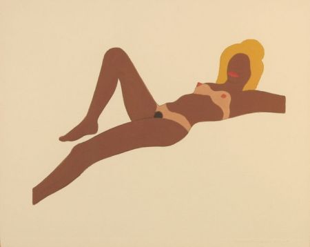 Нет Никаких Технических Wesselmann - Embossed Nude #8 (study for The Great American Nude)  