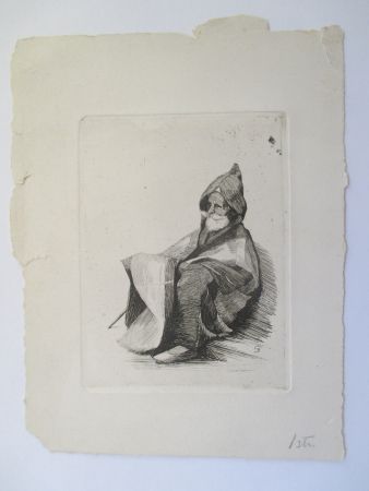 Гравюра Ilsted - En Druser - A Druse