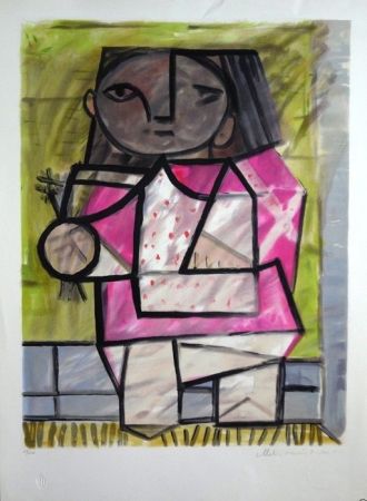 Литография Picasso - Enfant en Pied