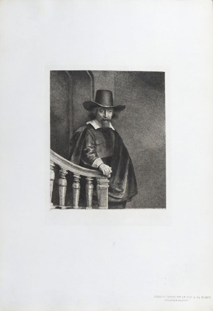 Фототипия Rembrandt - Ephraim Bonus dit Le Juif à la Rampe