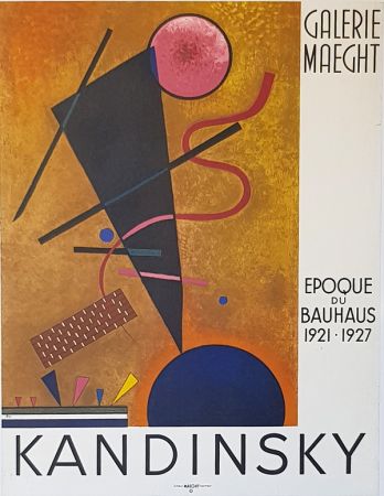 Литография Kandinsky - Epoque du Bauhaus 1921-1927