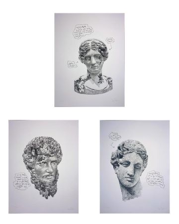 Сериграфия Arsham - Eroded Classical Prints