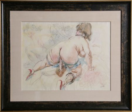 Литография Grosz - Erotic Drawing