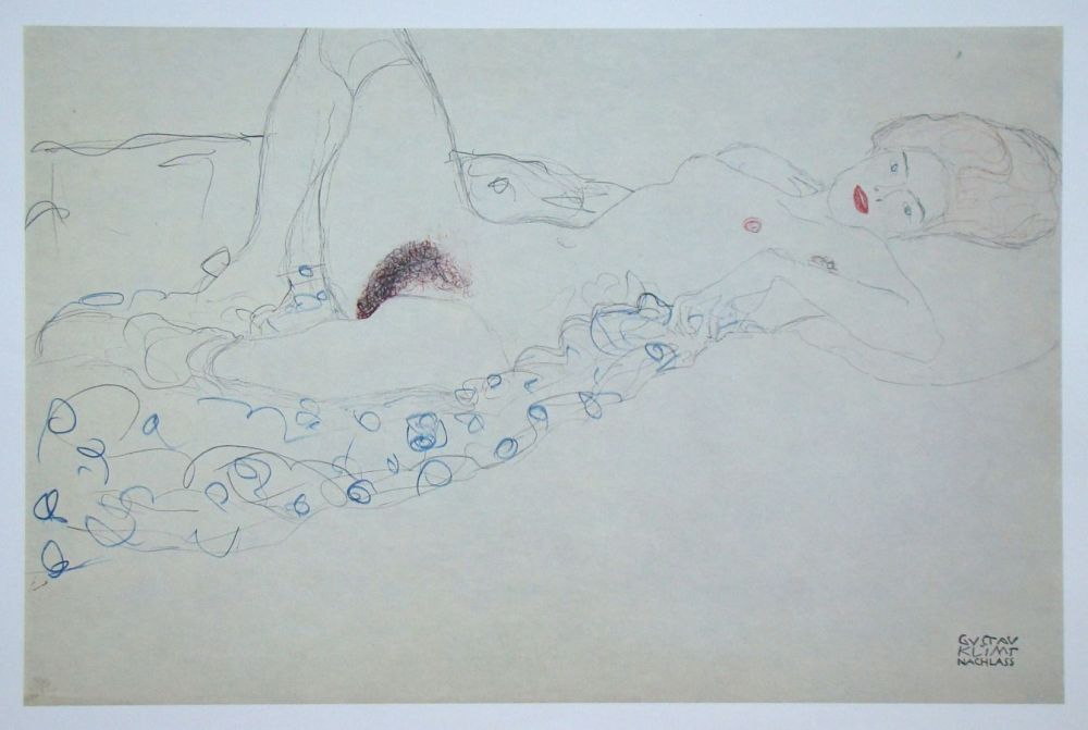 Гашение Klimt (After) - Erotische Zeichnung