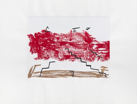 Гравюра Tàpies - Escalier 