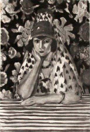 Гравюра Matisse - Espagnole 