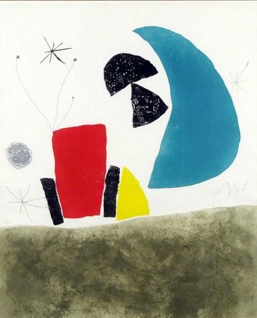 Гравюра Miró - Espriu