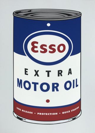 Сериграфия Meyer  - Esso Extra Motor Oil