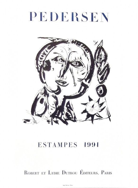 Афиша Pedersen - Estampes 1991