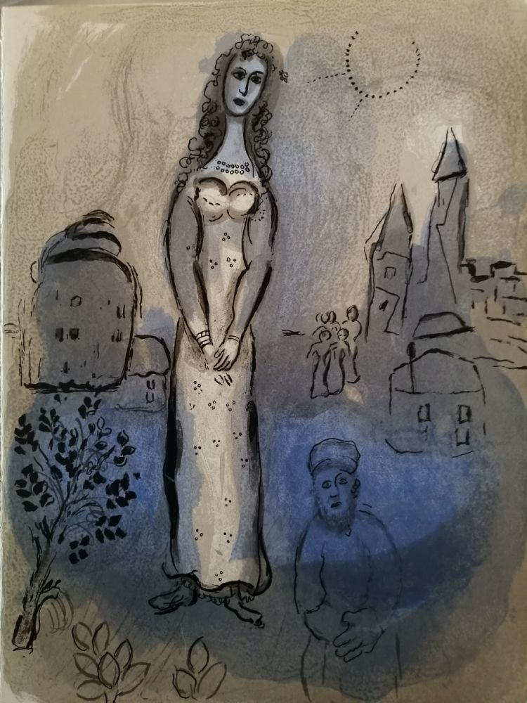 Литография Chagall - Esther