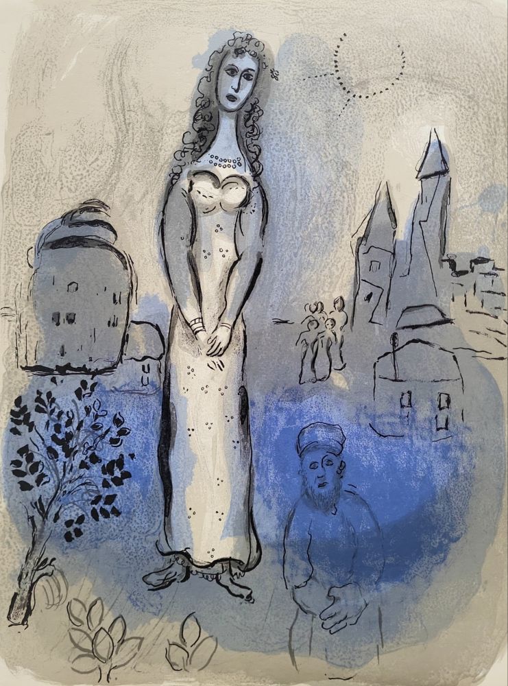 Литография Chagall - Esther