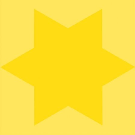 Сериграфия Mosset - Etoile jaune