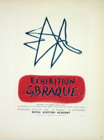 Литография Braque - Exhibition  Royal Scottish Academy
