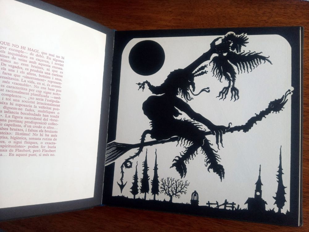 Иллюстрированная Книга Ponç - Exploracio de l'ombra - Joan Fuster / Joan Ponç