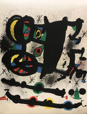 Литография Miró - Exposicion Homenaje a Josef Lluis Sert 