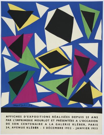 Литография Matisse - Exposition D’Affiches – Galerie Kleber